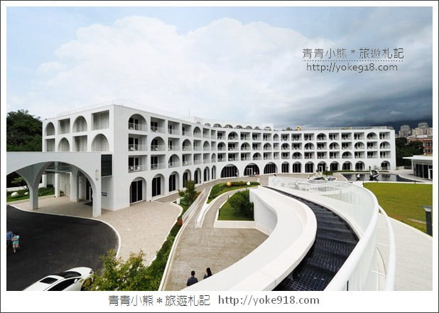 台北淡水新景點》滬尾藝文休閒園區(禮萊廣場)~結合影城商場的新園區 @青青小熊＊旅遊札記