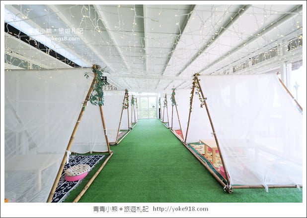 彰化景點》極光森林．夢幻星空帳篷~彰化賞夜景親子景觀餐廳 @青青小熊＊旅遊札記