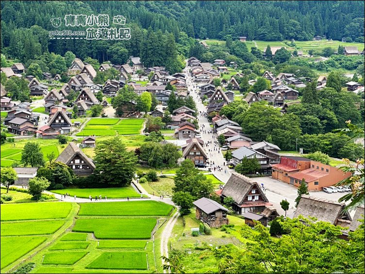 名古屋出發推薦行程》童話小屋白川鄉合掌村+飛驒高山老街一日遊 @青青小熊＊旅遊札記