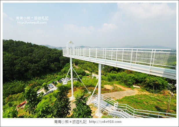 台南玉井景點》魔法森林景觀餐廳．隱藏在山中的透明玻璃天空步道 @青青小熊＊旅遊札記