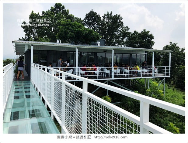 台南玉井景點》魔法森林景觀餐廳．隱藏在山中的透明玻璃天空步道 @青青小熊＊旅遊札記