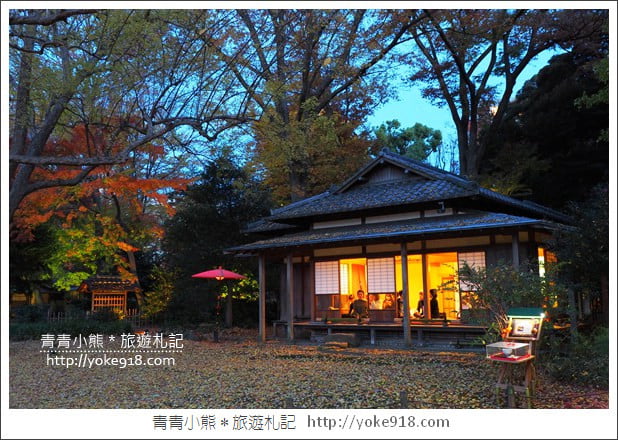 東京賞楓景點》六義園．東京賞楓名所~夜間點燈更夢幻 @青青小熊＊旅遊札記