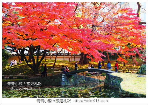 東京景點》小石川後樂園．東京都內秋天賞楓必去景點~漫步桃花源 @青青小熊＊旅遊札記