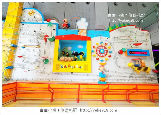 大阪親子景點》大阪兒童樂園 kids plaza Osaka~高第建築風的遊戲場 @青青小熊＊旅遊札記