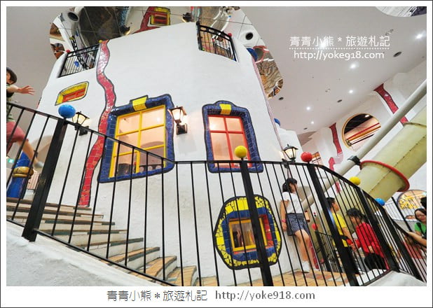 大阪親子景點》大阪兒童樂園 kids plaza Osaka~高第建築風的遊戲場 @青青小熊＊旅遊札記