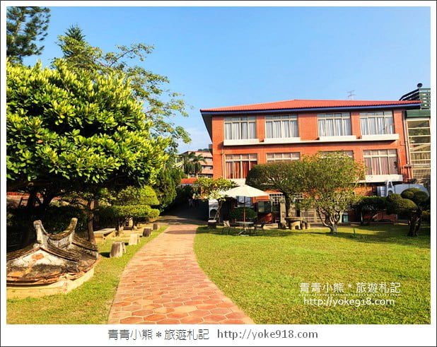 台中景點》霧峰林家萊園．綜藝玩很大拍攝地，水上涼庭美麗台式建築 @青青小熊＊旅遊札記