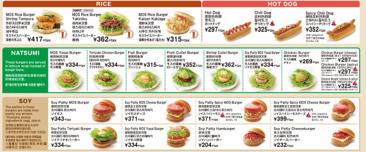 日本摩斯漢堡》不同的日本限定口味~來去摩斯吃美食 @青青小熊＊旅遊札記