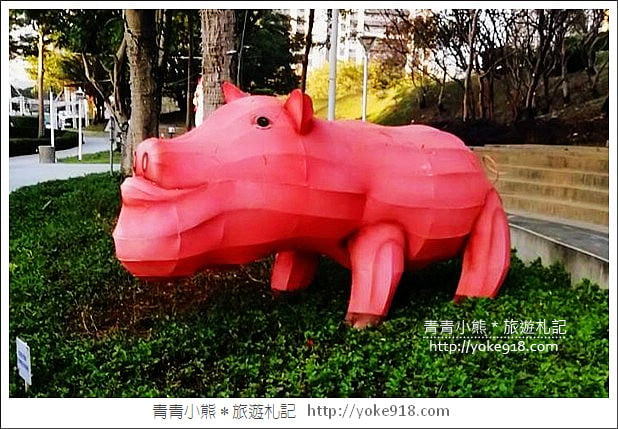 台中景點》2020台中燈會．台中文心森林公園~萌萌戽斗星球動物登場 @青青小熊＊旅遊札記