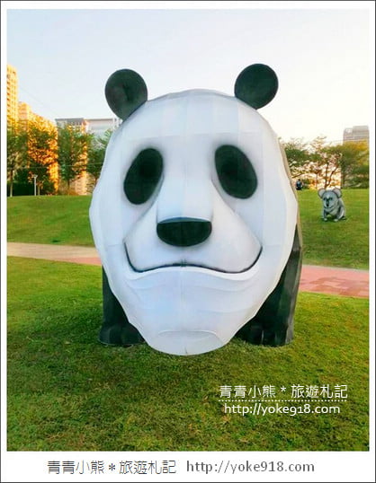 台中景點》2020台中燈會．台中文心森林公園~萌萌戽斗星球動物登場 @青青小熊＊旅遊札記