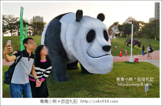 台中景點》2020台中燈會．台中文心森林公園~萌萌戽斗星球動物登場 @青青小熊＊旅遊札記