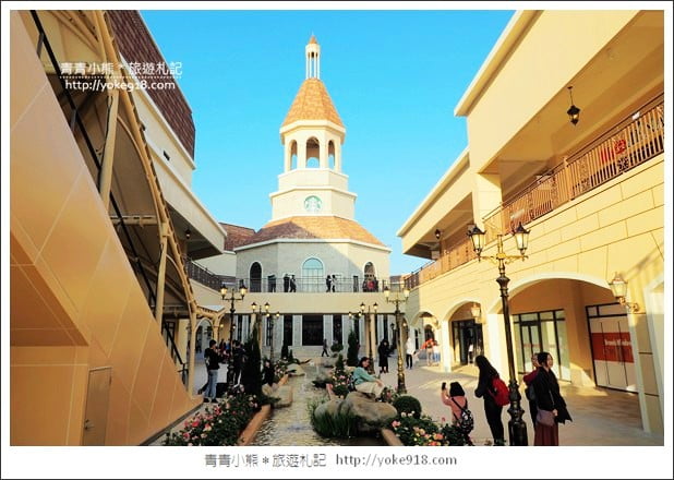 台中新景點》麗寶Outlet Mall二期．濃濃歐洲風，把義大利都搬進來了 @青青小熊＊旅遊札記