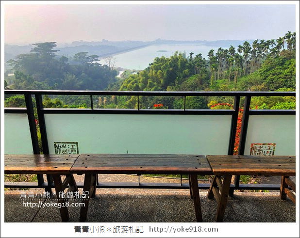 嘉義景點》清豐濤月．賞夜景泡腳景觀餐廳、還可以遠眺仁義潭 @青青小熊＊旅遊札記