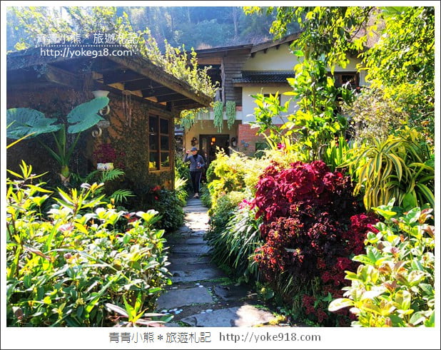 苗栗景點》南庄山行玫瑰景觀餐廳．隱藏在苗栗山中的桃花源 @青青小熊＊旅遊札記