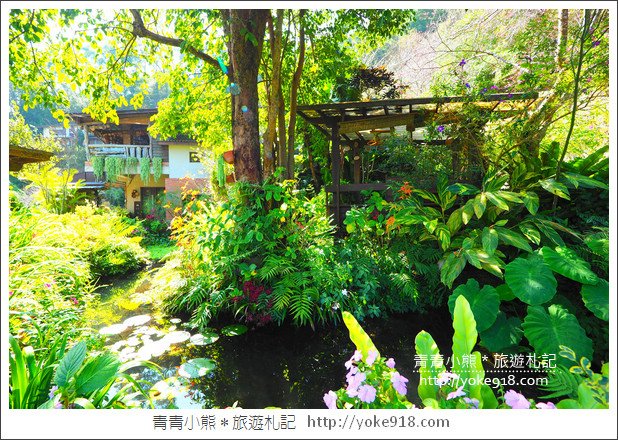 苗栗景點》南庄山行玫瑰景觀餐廳．隱藏在苗栗山中的桃花源 @青青小熊＊旅遊札記