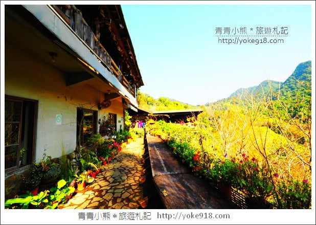 苗栗景點》南庄山行玫瑰景觀餐廳．隱藏在苗栗山中的桃花源 @青青小熊＊旅遊札記