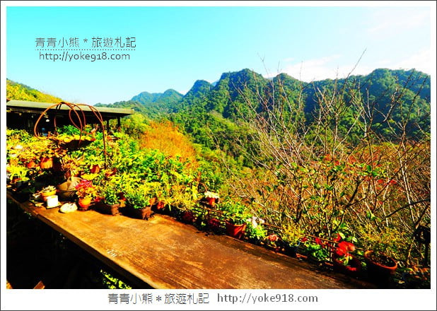 苗栗景點》南庄山行玫瑰景觀餐廳．隱藏在苗栗山中的桃花源 @青青小熊＊旅遊札記