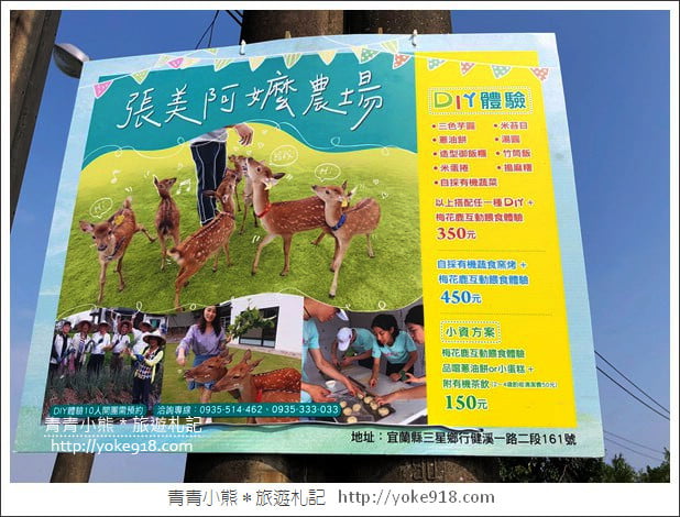 宜蘭新景點》張美阿嬤農場.超可愛梅花鹿~可以近距離接觸餵食 @青青小熊*旅遊札記 宜蘭新景點》張美阿嬤農場.超可愛梅花鹿~可以近距離接觸餵食 @青青小熊*旅遊札記