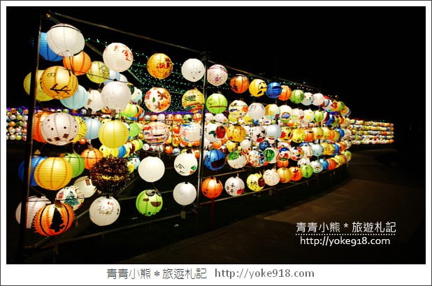 台中景點》東勢燈會．3000顆客家彩燈籠~打造鯉魚迷宮好迷人 @青青小熊＊旅遊札記