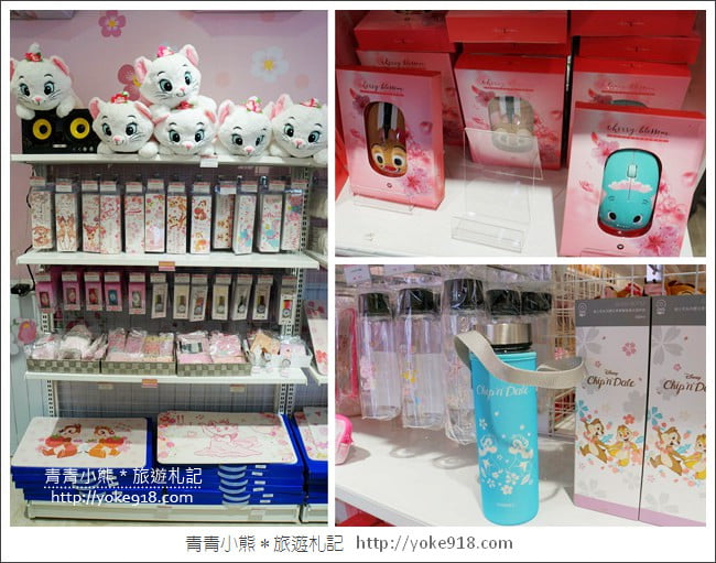 台中景點》Disney櫻花季期間限定店．來去找可愛的小飛象拍照去 @青青小熊＊旅遊札記