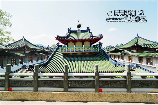 南投景點》寶湖宮地母廟．埔里無敵景觀~中式宮殿造型賞景好去處 @青青小熊＊旅遊札記