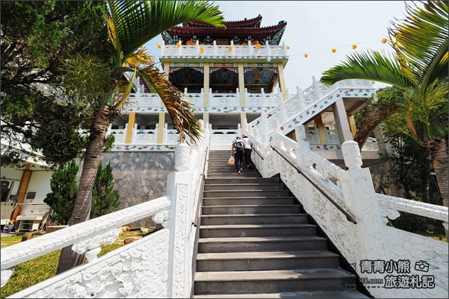南投景點》寶湖宮地母廟．埔里無敵景觀~中式宮殿造型賞景好去處 @青青小熊＊旅遊札記