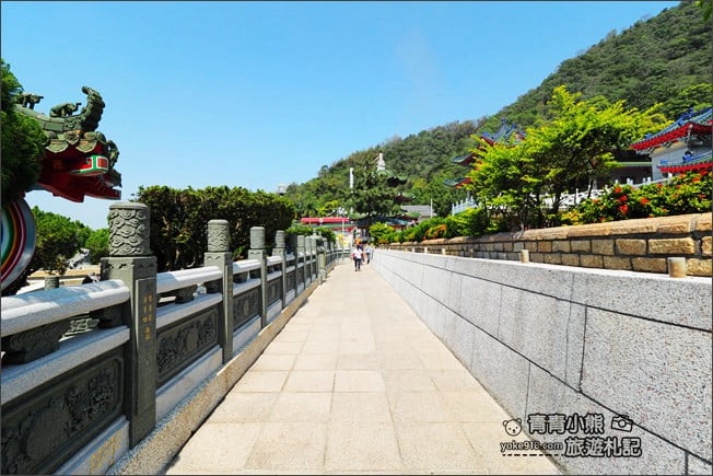 南投景點》寶湖宮地母廟．埔里無敵景觀~中式宮殿造型賞景好去處 @青青小熊＊旅遊札記