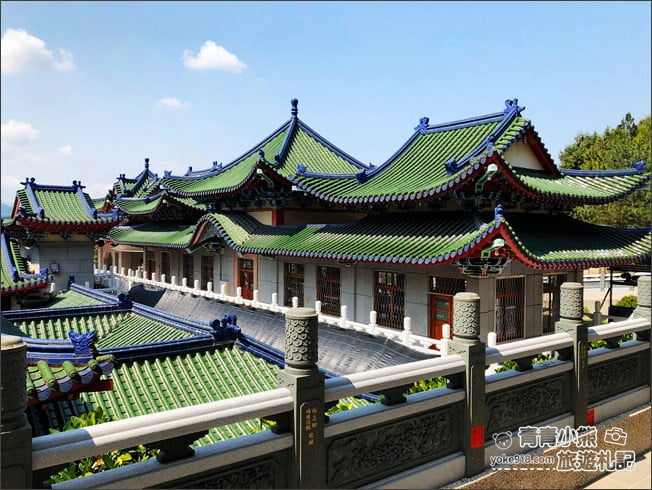 南投景點》寶湖宮地母廟．埔里無敵景觀~中式宮殿造型賞景好去處 @青青小熊＊旅遊札記
