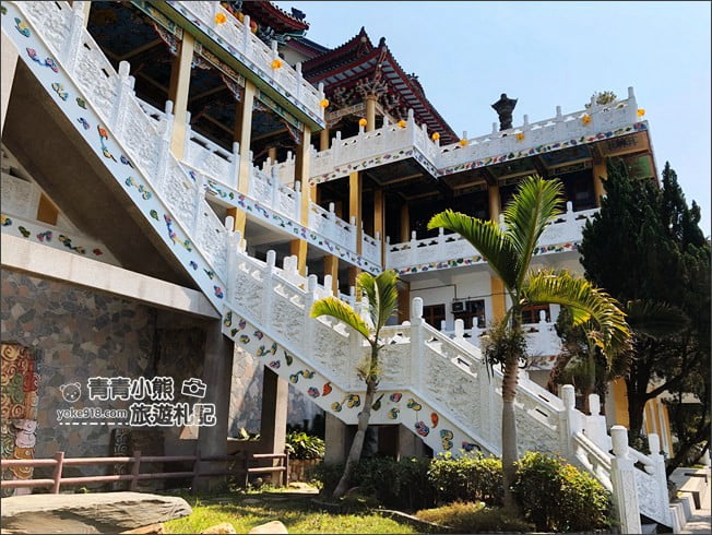 南投景點》寶湖宮地母廟．埔里無敵景觀~中式宮殿造型賞景好去處 @青青小熊＊旅遊札記