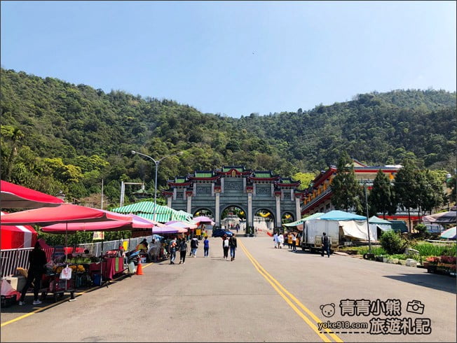 南投景點》寶湖宮地母廟．埔里無敵景觀~中式宮殿造型賞景好去處 @青青小熊＊旅遊札記