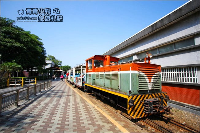 彰化親子景點》溪湖糖廠．最新唱片千層酥，吃冰搭五分車~彰化親子同遊推薦 @青青小熊＊旅遊札記