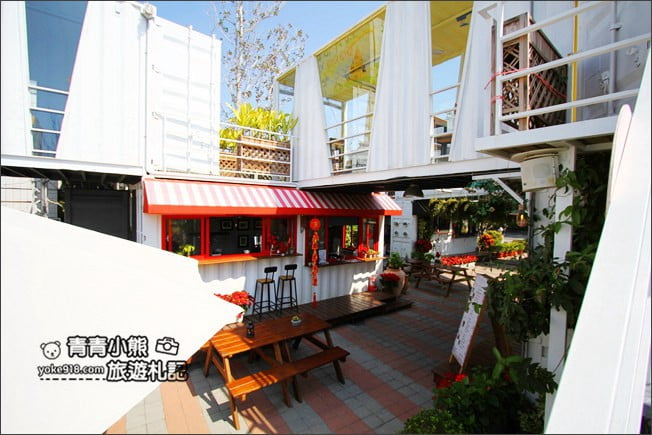 彰化景點》田尾綠野仙蹤貨櫃文創園區．來這拍照打卡，順便品嚐好吃的披蕯 @青青小熊＊旅遊札記