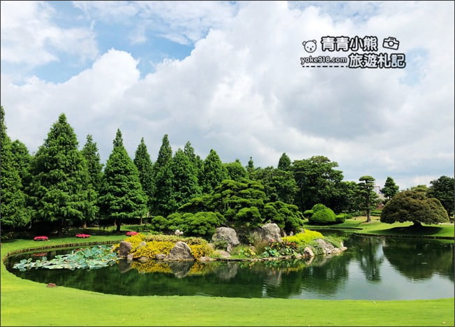 彰化景點》成美文化園.有台版兼六園的日式造景,平地版嘉明湖,茂密的落羽松步道 @青青小熊*旅遊札記 彰化景點》成美文化園.有台版兼六園的日式造景,平地版嘉明湖,茂密的落羽松步道 @青青小熊*旅遊札記