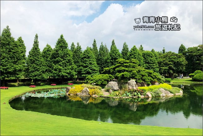彰化景點》成美文化園.有台版兼六園的日式造景,平地版嘉明湖,茂密的落羽松步道 @青青小熊*旅遊札記 彰化景點》成美文化園.有台版兼六園的日式造景,平地版嘉明湖,茂密的落羽松步道 @青青小熊*旅遊札記