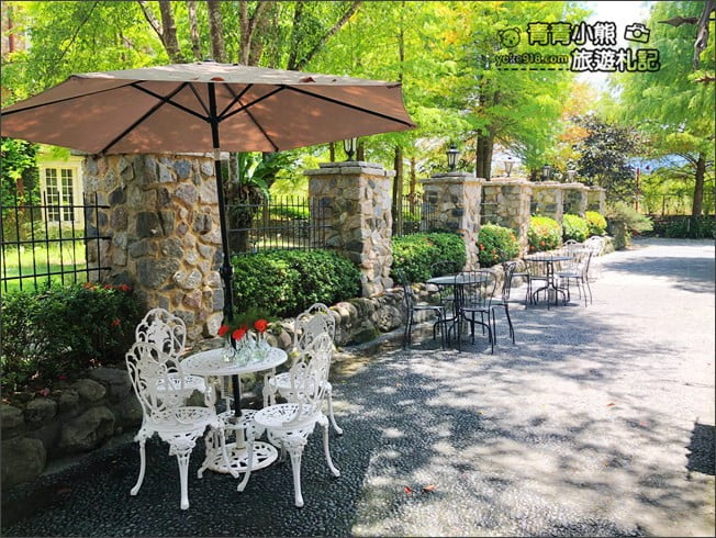 花蓮景點》鷺鷥咖啡．夢幻的童話莊園~彷彿走進歐風城堡裡-下午茶推薦 @青青小熊＊旅遊札記