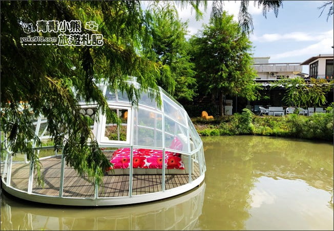 宜蘭新景點》伊格魯童話森林．北歐童話世界~湖上冰屋、彩色屋、美人魚~太好拍 @青青小熊＊旅遊札記
