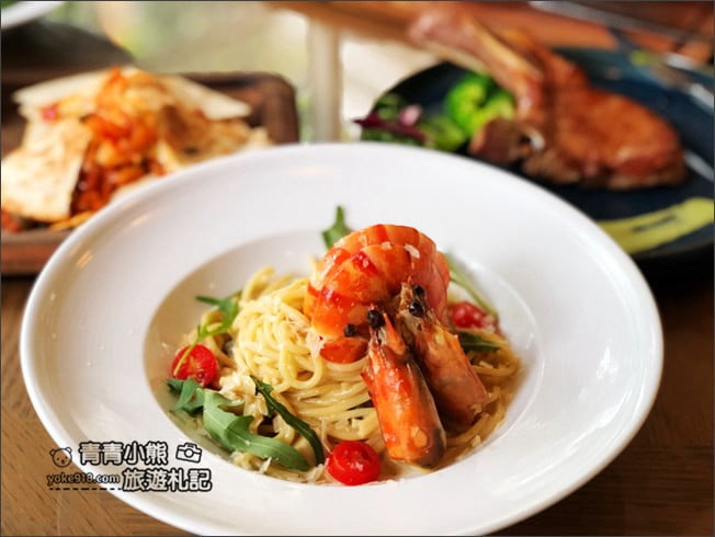 台北景點》The cafe&rsquo;by想陽明山，在美式風味的小屋吃美食~悠閒渡過一下午 @青青小熊＊旅遊札記