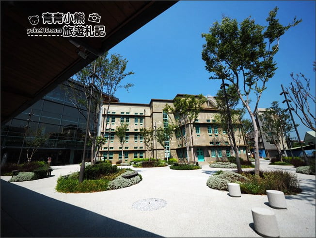 嘉義新景點》嘉義市立美術館．新與舊的融合之美~文青景點這裡拍 @青青小熊＊旅遊札記