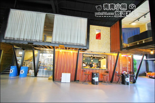 台中景點》WIP coffee．車迷必訪，還可以將車開進店裡~親子友善咖啡廳 @青青小熊＊旅遊札記