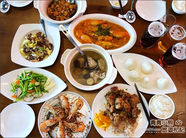 台中景點》鴻龍宴大船入港．北屯美食~活跳鮮蝦/設計感十足的美味特色餐廳 @青青小熊＊旅遊札記
