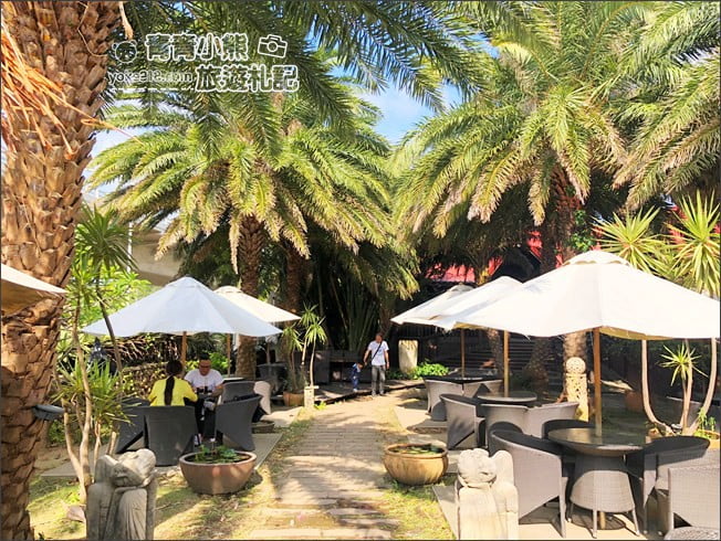 桃園景點》新屋莫內咖啡．南洋風景觀餐廳/約會推薦~一起來感受濃濃異國風 @青青小熊＊旅遊札記