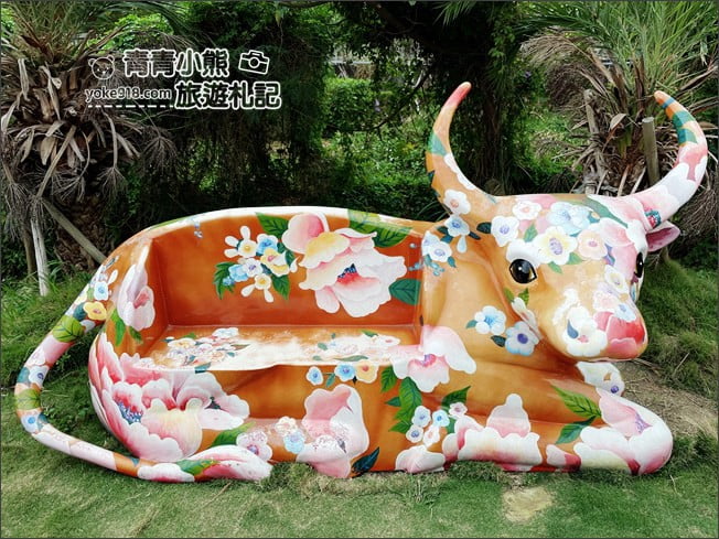 新竹親子景點》槺榔驛(古輕便車道)~搭糜鹿小火車，還有導覽.拍照亮點太有趣 @青青小熊＊旅遊札記