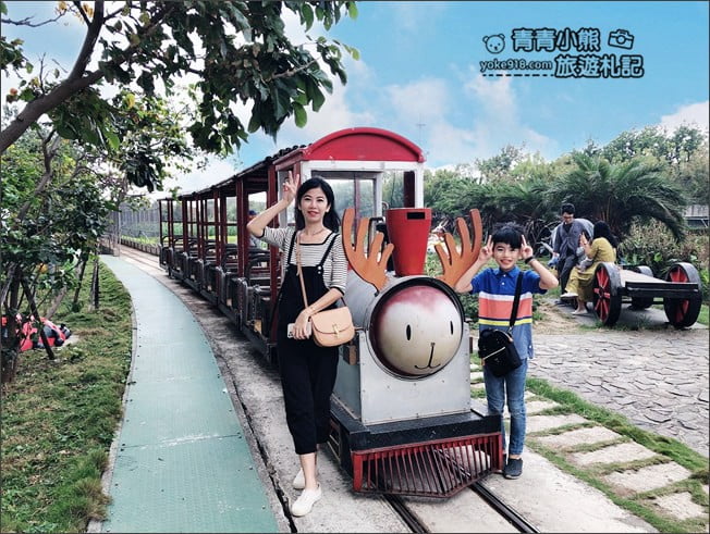 新竹親子景點》槺榔驛(古輕便車道)~搭糜鹿小火車，還有導覽.拍照亮點太有趣 @青青小熊＊旅遊札記