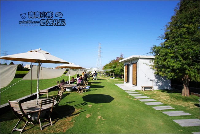 彰化景點》小田生活 mmm．野餐.大草皮~喝下午茶的好去處 @青青小熊＊旅遊札記