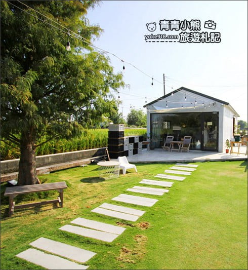 彰化景點》小田生活 mmm．野餐.大草皮~喝下午茶的好去處 @青青小熊＊旅遊札記