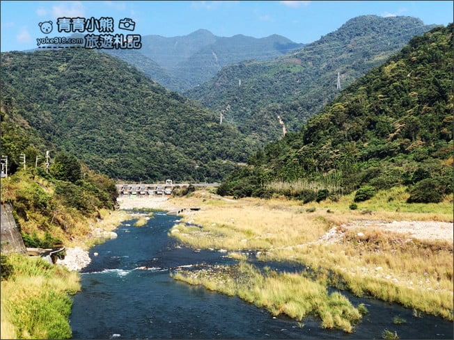 台中新景點》白鹿吊橋~谷關最美吊橋，欣賞山林溪谷之美 @青青小熊＊旅遊札記