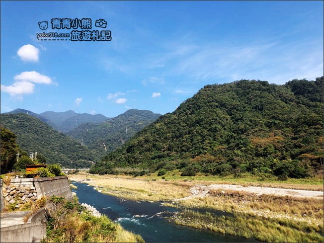 台中新景點》白鹿吊橋~谷關最美吊橋，欣賞山林溪谷之美 @青青小熊＊旅遊札記