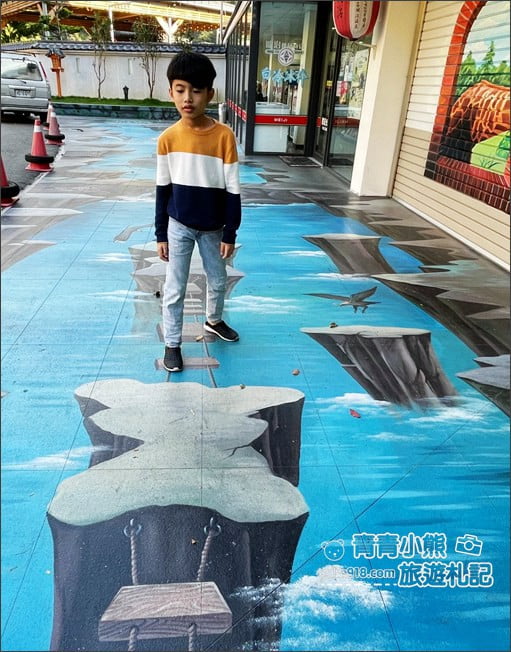台中景點》明治溫泉老街&谷關吊橋~走訪溫泉鄉，漫步日式溫泉街 @青青小熊＊旅遊札記