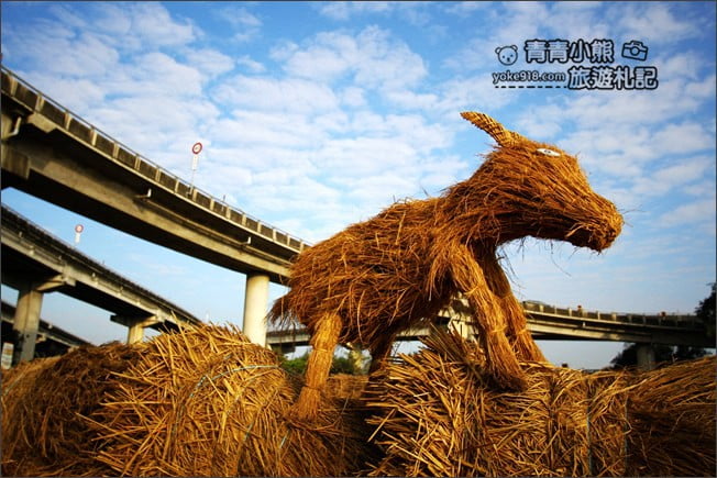 雲林》2020大埤稻草文化藝術季.稻草迷宮、可愛裝置藝術~雲林拍照新亮點 @青青小熊*旅遊札記 雲林》2020大埤稻草文化藝術季.稻草迷宮、可愛裝置藝術~雲林拍照新亮點 @青青小熊*旅遊札記