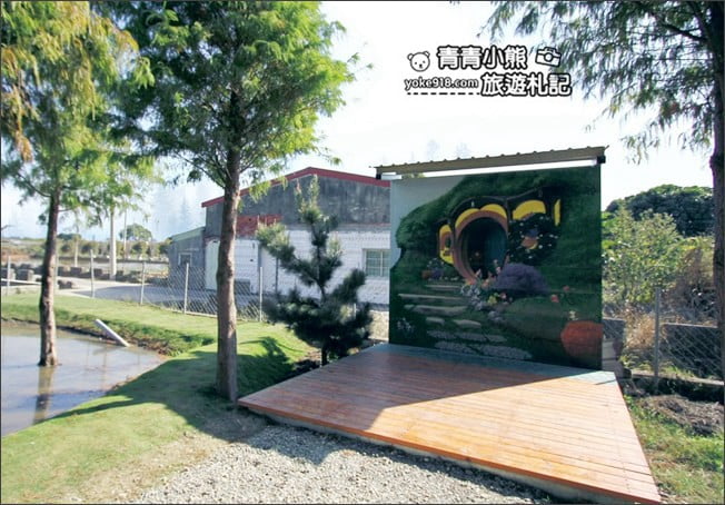 雲林景點》虎尾堀頭里28落羽松園區．落羽松已變色 @青青小熊＊旅遊札記