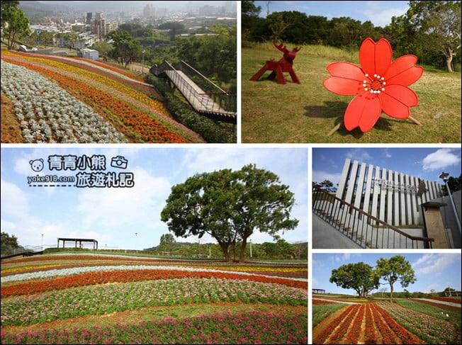 台北景點》北投三層崎公園.台北美麗的彩虹花田登場 @青青小熊*旅遊札記 台北景點》北投三層崎公園.台北美麗的彩虹花田登場 @青青小熊*旅遊札記
